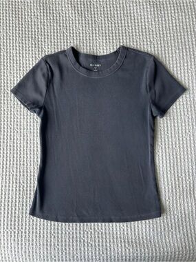 Old Navy Short Sleeve Crew Neck Tee - Blue-Grey